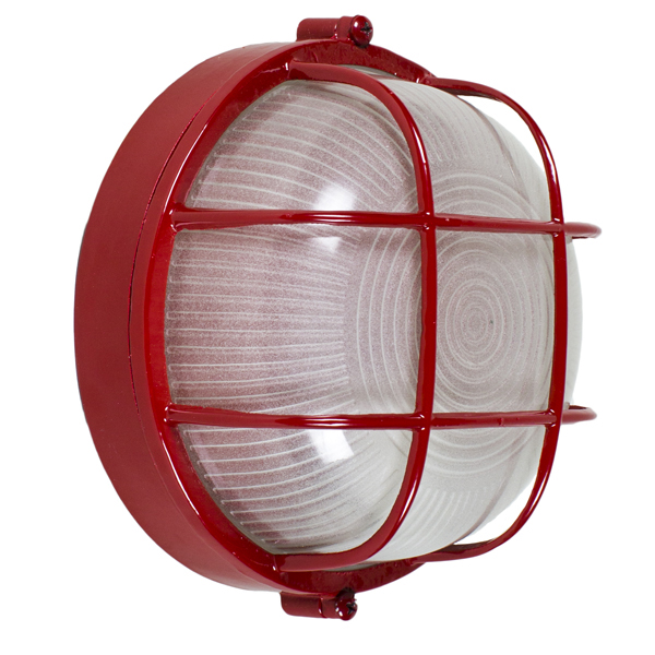 Anchorage Bulkhead Wall Mount Light Fixture By Barnlightelectric Com Large Anchorage Bulkhead Wall Mount Light Fixture Red