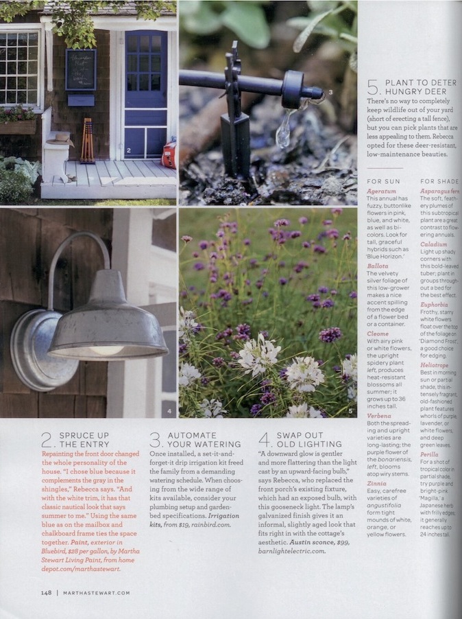 Martha Stewart Living Feature