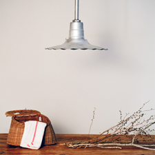 Radial Wave Stem Mount Pendant