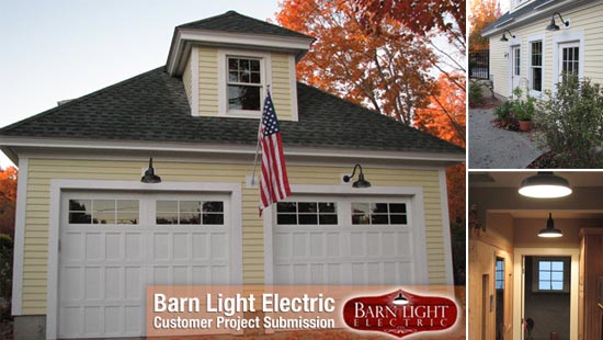 Luxury Contained Within A Garage Inspiration Barn Light Electric