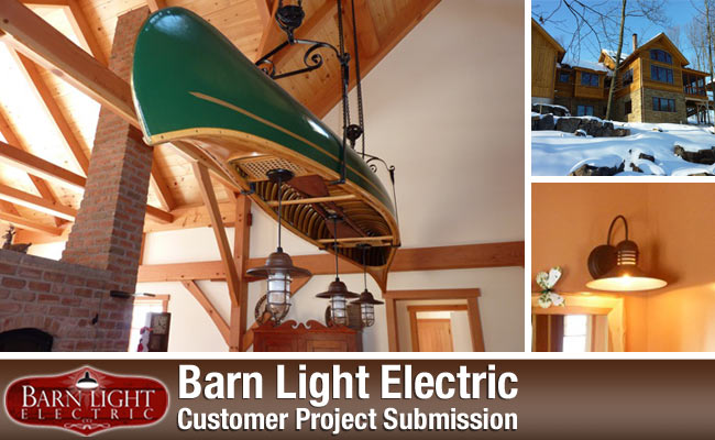 Rustic Lighting Solutions For Timber Frame Homes Inspiration Timber Frame Homes