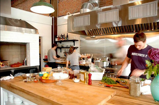 restaurant kitchen lighting