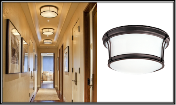 Flush Mount Lights Are Ideal For Narrow Hallways Inspiration