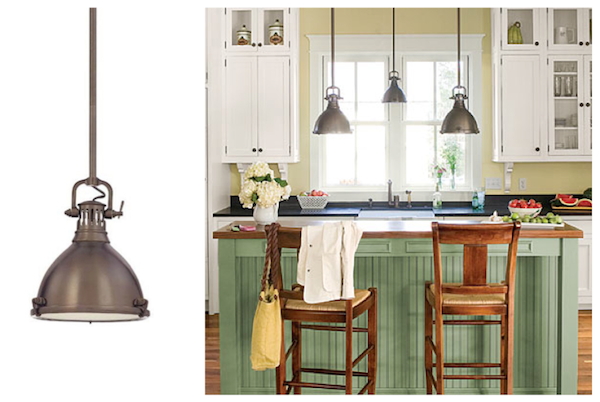 Pendant Lighting Adds To Coastal Farmhouse Design Pendant Lighting Adds To