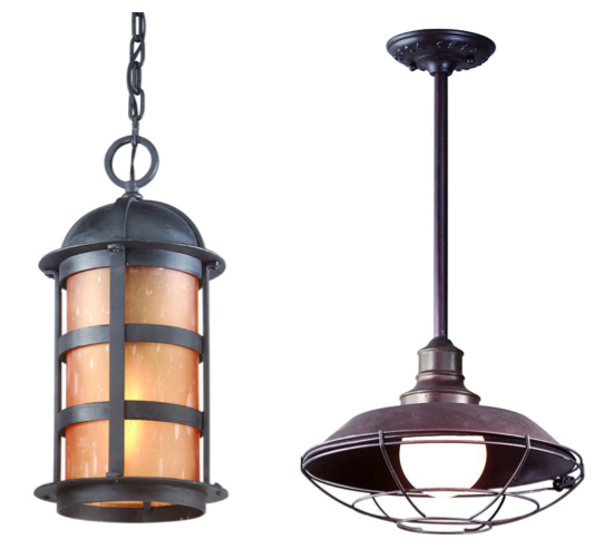 Exterior Pendant Lighting Seen In Vogue Styled Dining Room Exterior Pendant Lighting Seen In Vogue Styled Dining Room