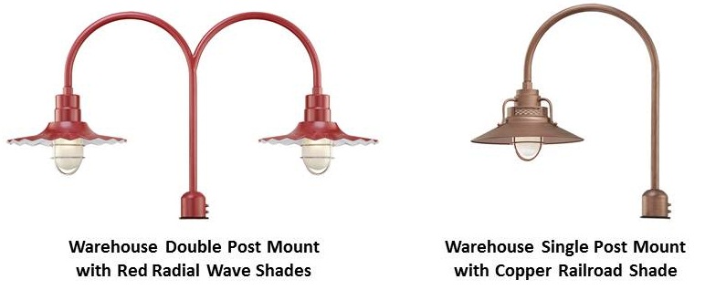 Post Mount Lighting Brightens Outdoor Patio Parks With Style