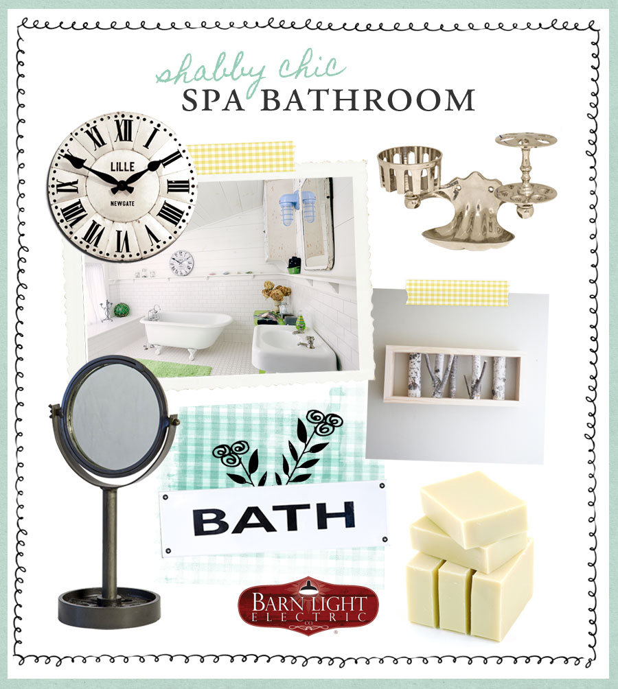 This cozy bathroom was made for R&R!