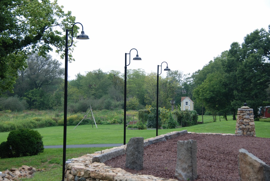 Gooseneck Post Mount Lights Make Subtle Old World Statement Gooseneck Post Mount Lights Make Subtle