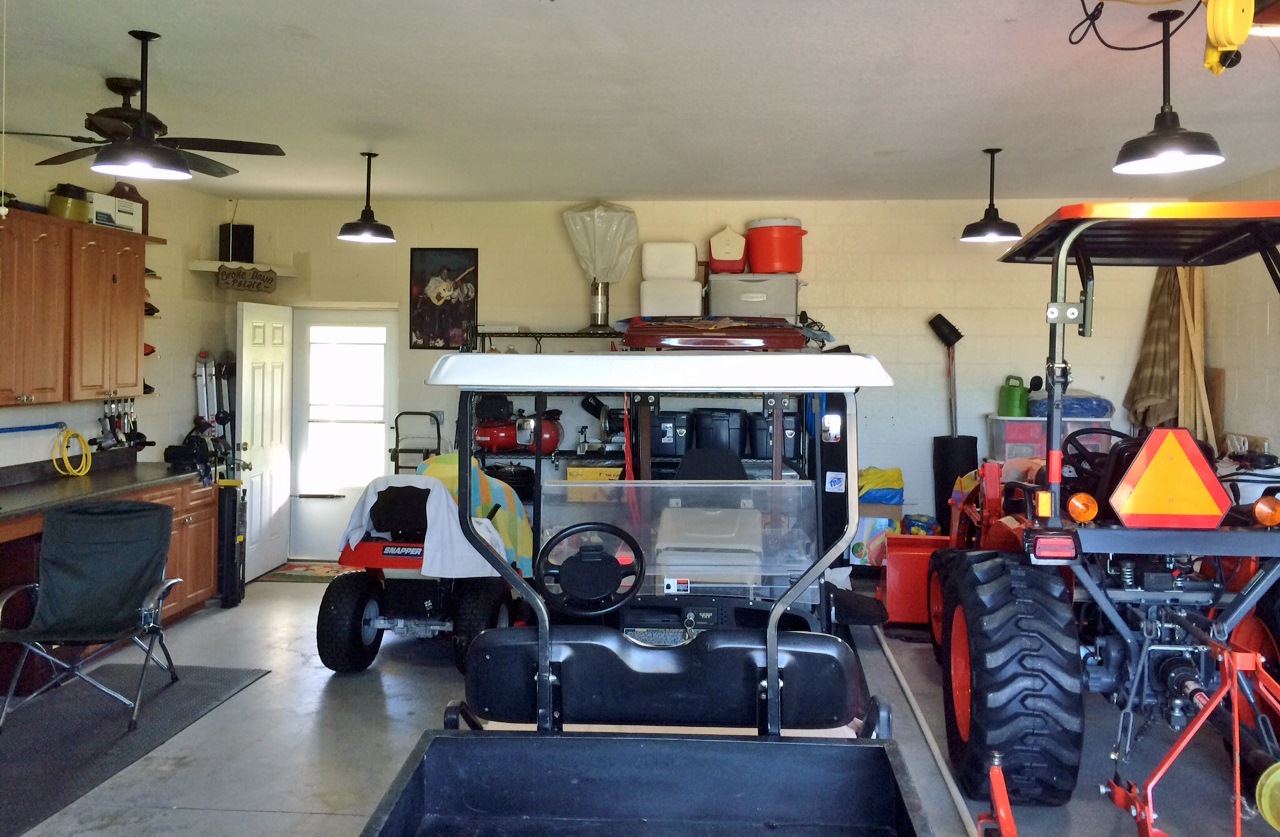 Stem Mount Barn Lights Replace Troublesome Fluorescent Lights