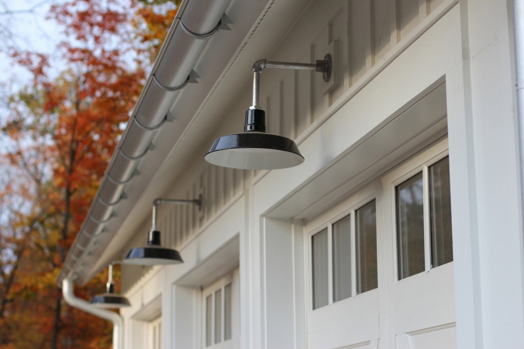 modern farmhouse exterior lights