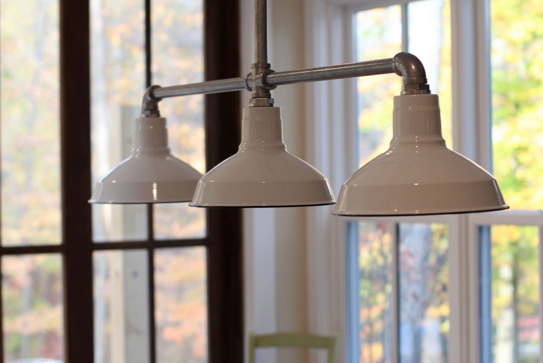 Barn Wall Sconces Chandelier Add To Fresh Farmhouse Feel
