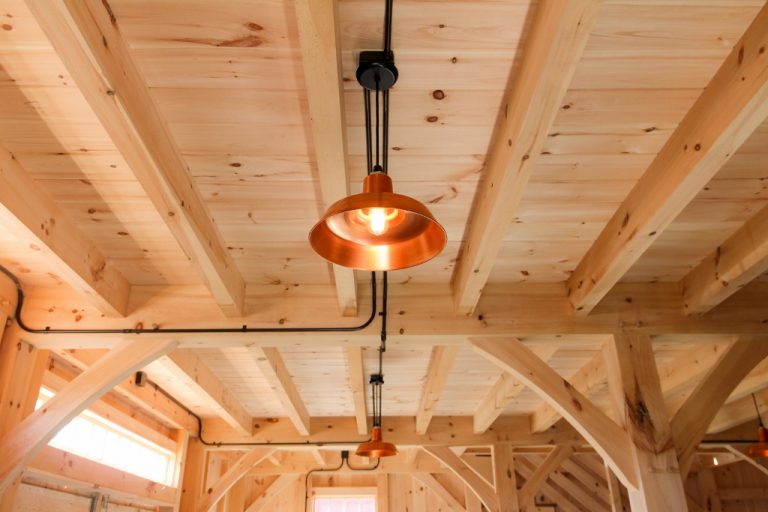 Copper Pendants For Post And Beam Carriage Barn Inspiration