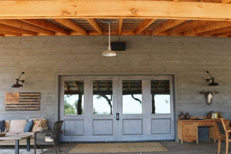 Barn Lighting Featured In Texas Hill Country Home Inspiration