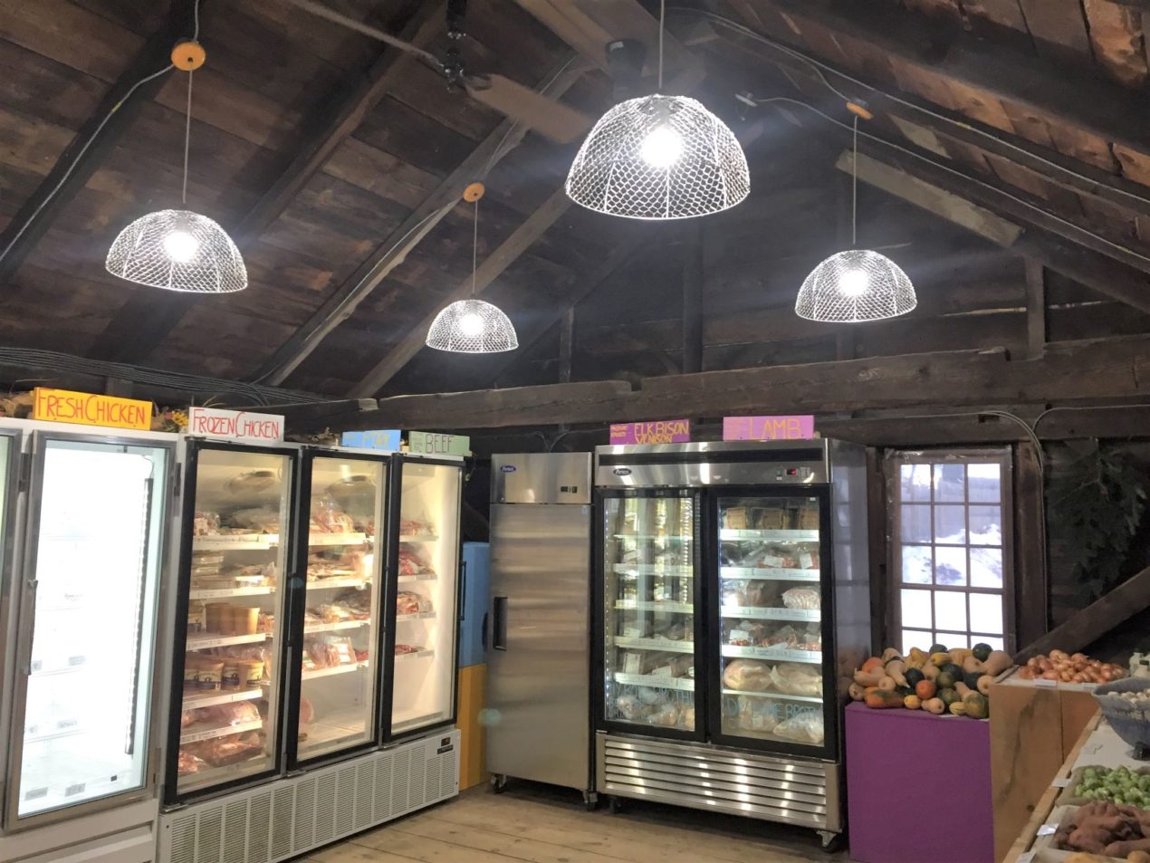 Chicken Wire Ceiling Pendants Right At Home Down On The Farm
