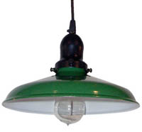 Green Benjamin Industrial Pendant